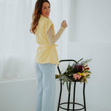 PRE-ORDER LAURA BUTTER YELLOW BLAZER