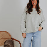 LOVE GREY SWEATER