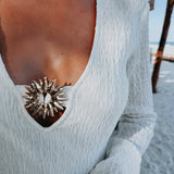 ASOLEA ECRU BEACH DRESS