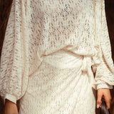 WREN ECRU TWO-PIECE SET