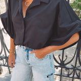 CELINE BLACK BLOUSE