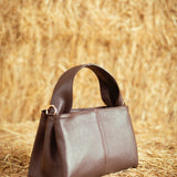 EMMA BROWN LEATHER BAG