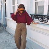 FIORA BORDEAUX SWEATER