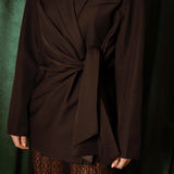 NIGHT FEVER BLACK BLAZER