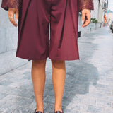 CECILY BORDEAUX BERMUDA SHORT