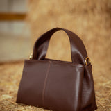 EMMA BROWN LEATHER BAG