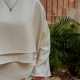 PRE-ORDER MARIS ECRU TWO-PIECE SET