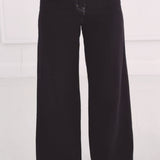 DARK BLUE WIDE LEG JEANS 9031-6