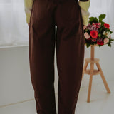 DESIREE BROWN BALLOON PANTS
