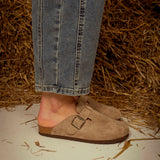 AUTUMN CLOGS TAUPE
