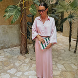 RISE AND SHINE PINK TWO-PIECE SET