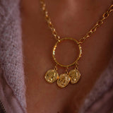 MYSTIC CIRCLE GOLD NECKLACE