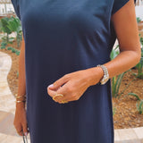 ENDLESS SUMMER DARK BLUE DRESS