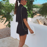 TALAMANCA BLACK TWO-PIECE SET
