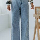BLUE WIDE LEG JEANS 9139-4