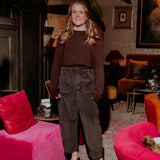 BROWN CORDUROY PANTS