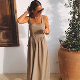 LETICIA TAUPE DRESS