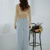 LIGHT BLUE WIDE LEG JEANS 2972
