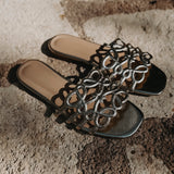 SUNWAVE GOLD SLIPPERS