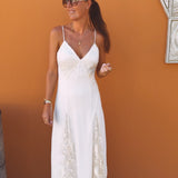 SANTANYI ECRU DRESS