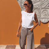 SUAVE WHITE SUMMER TOP