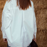 ALBUQUERQUE WHITE POCKET BLOUSE