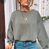 XANTHE KHAKI MUSTHAVE SWEATER