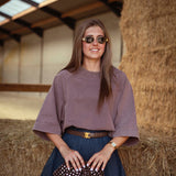 MABEL BROWN SWEATER
