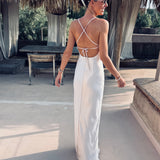 MUBINA BEIGE DRESS