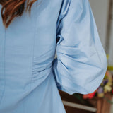 VALERIA LIGHT BLUE BLOUSE