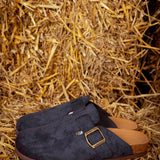 AUTUMN CLOGS DARK BLUE