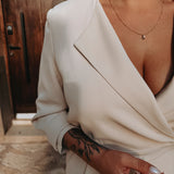 MERIDA BEIGE PLAYSUIT