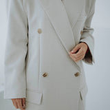 HANNAH LIGHT GREY BLAZER