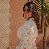 MERYEM BEIGE TWO-PIECE SET