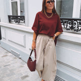 SIENNA BEIGE BALLOON PANTS