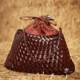 TWILIGHT BROWN WOVEN BAG