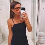 ELS DARK BLUE DENIM PLAYSUIT