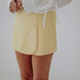 MARGOT BUTTER YELLOW SKORT