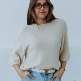 JOLIEN BEIGE SPRING SWEATER