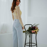 LIGHT BLUE WIDE LEG JEANS 2972