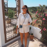 EIVISSA ECRU TWO-PIECE SET