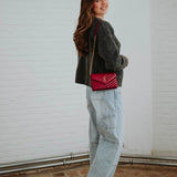 NORI DARK GREY BUTTON CARDIGAN