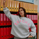 SWEATER TEACHER PINK