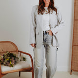 ALICE LIGHT GREY BLAZER