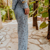 LUMINOSA LACE BLUE PANTS