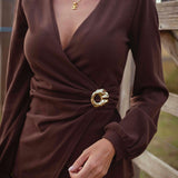 UTAH BROWN TWO-PIECE SET