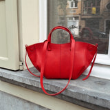 AZALEA RED LEATHER BAG
