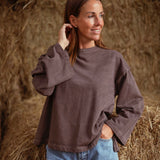 DANIKA BROWN SWEATER