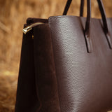 SANTA FE BROWN SUEDE BAG