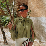 PARAISO KHAKI BLOUSE